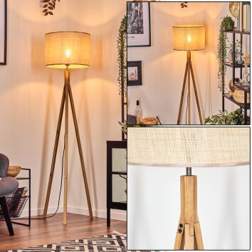 Sabadim lampa stojąca kolory naturalne, 1-punktowy