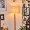 Bassagoda lampa stojąca kolory naturalne, czarny, 1-punktowy