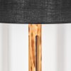 Bassagoda lampa stojąca kolory naturalne, czarny, 1-punktowy