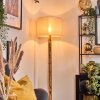 Bassagoda lampa stojąca kolory naturalne, czarny, 1-punktowy