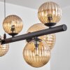 Chehalis lampa wisząca, kula świetlna, lampa wisząca bursztynowy, 10-punktowe