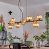 Chehalis lampa wisząca, kula świetlna, lampa wisząca bursztynowy, 10-punktowe