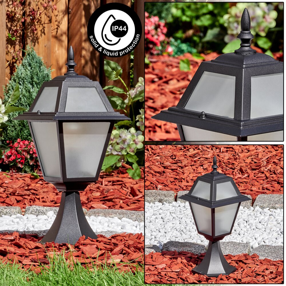 Fornelos Oświetlenie zewnętrzne, Lampa na cokół, Oświetlenie ścieżek Czarny, 1-punktowy main product photo