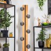 Chehalis kula świetlna, lampa stojąca kolory naturalne, czarny, 6-punktowe