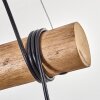 Koyoto lampa wisząca, kula świetlna, lampa wisząca kolory naturalne, czarny, 3-punktowe