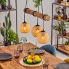 Basto lampa wisząca, kula świetlna, lampa wisząca kolory naturalne, czarny, 3-punktowe