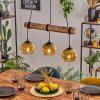 Koyoto lampa wisząca, kula świetlna, lampa wisząca złoty, przezroczysty, 3-punktowe
