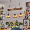 Koyoto lampa wisząca, kula świetlna, lampa wisząca kolory naturalne, czarny, 3-punktowe
