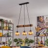 Koyoto lampa wisząca, kula świetlna, lampa wisząca kolory naturalne, czarny, 3-punktowe