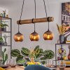 Koyoto Lampa wisząca, Kula świetlna, Lampa wisząca Ecru, Czarny, 3-punktowe