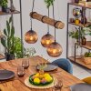 Koyoto Lampa wisząca, Kula świetlna, Lampa wisząca Ecru, Czarny, 3-punktowe