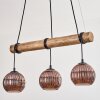Koyoto Lampa wisząca, Kula świetlna, Lampa wisząca Ecru, Czarny, 3-punktowe