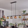 Koyoto lampa wisząca, kula świetlna, lampa wisząca niebeieski, zielony, miedziany, 4-punktowe