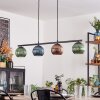 Koyoto Lampa wisząca, Kula świetlna, Lampa wisząca Niebeieski, Zielony, W kolorze miedzi, 4-punktowe