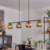 Koyoto Lampa wisząca, Kula świetlna, Lampa wisząca Niebeieski, Zielony, W kolorze miedzi, 4-punktowe