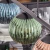 Koyoto Lampa wisząca, Kula świetlna, Lampa wisząca Niebeieski, Zielony, W kolorze miedzi, 5-punktowe