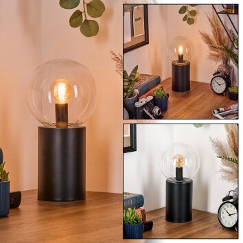 Gastor kula świetlna, lampka biurkowa, lampa stołowa przezroczysty, 1-punktowy