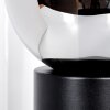 Gastor kula świetlna, lampka biurkowa, lampa stołowa chrom, przydymiony, 1-punktowy