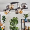 Gastor Lampa sufitowa, Kula świetlna W kolorze bursztynu, Przezroczysty, Przydymiony, 8-punktowe