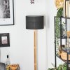 Bassagoda lampa stojąca kolory naturalne, czarny, 1-punktowy