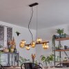 Chehalis lampa wisząca, kula świetlna, lampa wisząca bursztynowy, 8-punktowe