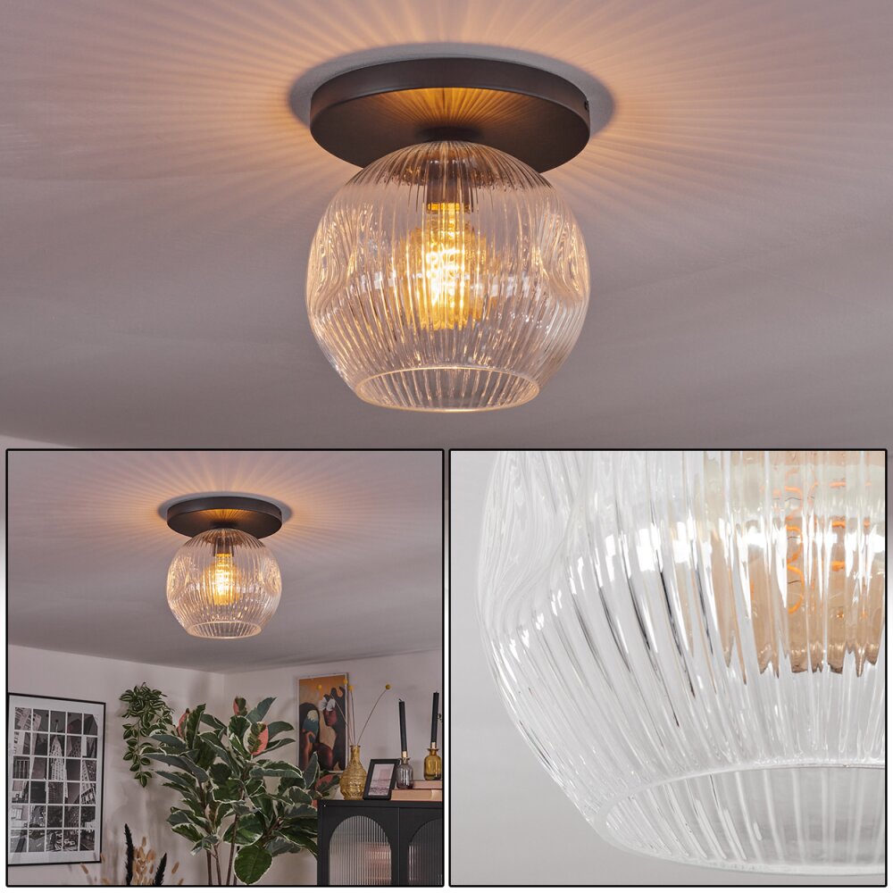 Ripoll Lampa sufitowa, Kula świetlna Przezroczysty, 1-punktowy main product photo