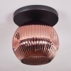 Ripoll Lampa sufitowa, Kula świetlna W kolorze miedzi, 1-punktowy