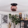 Ripoll Lampa sufitowa, Kula świetlna W kolorze miedzi, 1-punktowy