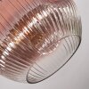 Ripoll lampa sufitowa, kula świetlna przezroczysty, miedziany, 1-punktowy