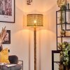 Ramila lampa stojąca kolory naturalne, czarny, 1-punktowy