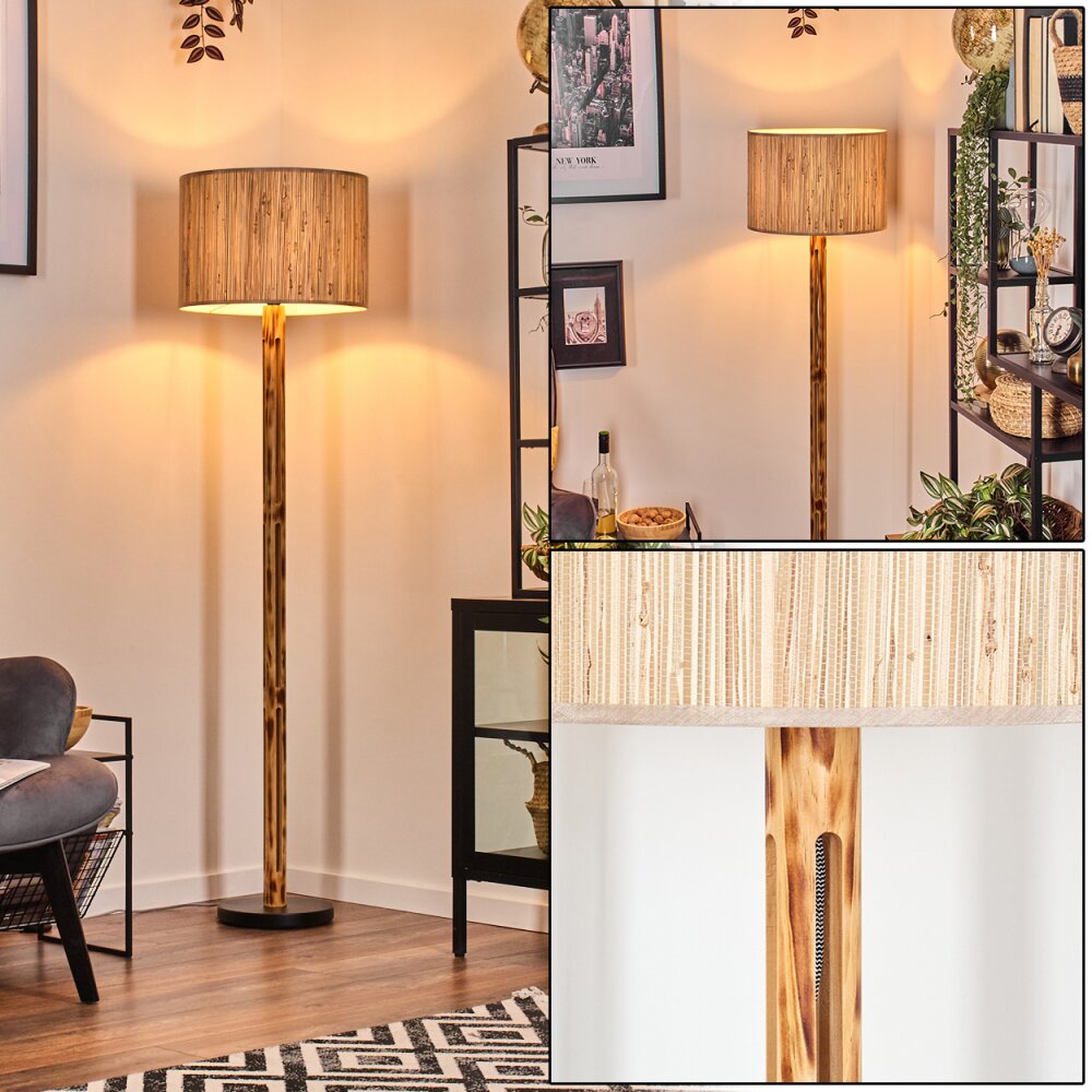 Bongal Lampa stojąca Ecru, Czarny, 1-punktowy main product photo