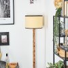 Chellas Lampa stojąca Ecru, Czarny, 1-punktowy