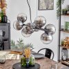 Gastor Lampa wisząca, Kula świetlna, Lampa wisząca Przezroczysty, Przydymiony, 8-punktowe