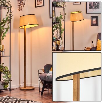 Chellas lampa stojąca kolory naturalne, 1-punktowy