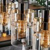 Hasvik lampa wisząca, lampa wisząca bursztynowy, przezroczysty, 4-punktowe