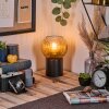 Koyoto kula świetlna, lampka biurkowa, lampa stołowa złoty, przezroczysty, 1-punktowy