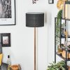 Bassagoda lampa stojąca kolory naturalne, czarny, 1-punktowy