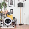 Bassagoda lampa stojąca kolory naturalne, czarny, 1-punktowy