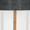Bassagoda lampa stojąca kolory naturalne, czarny, 1-punktowy