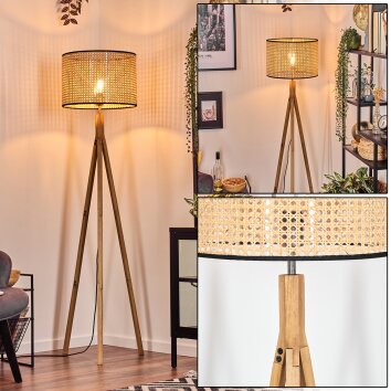 Ramila lampa stojąca kolory naturalne, 1-punktowy