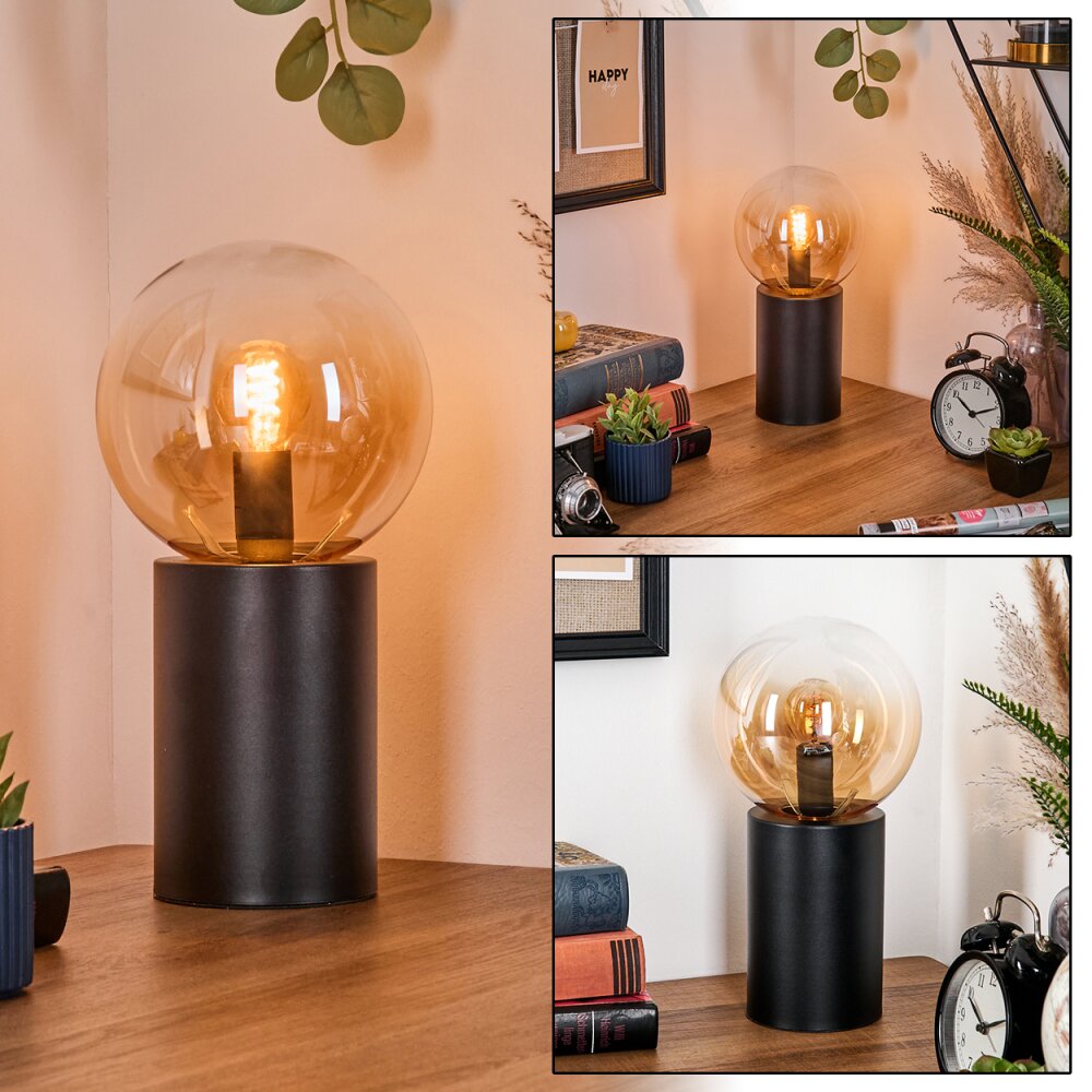 Gastor Kula świetlna, Lampa biurkowa, Lampa stołowa W kolorze bursztynu, Przezroczysty, 1-punktowy main product photo