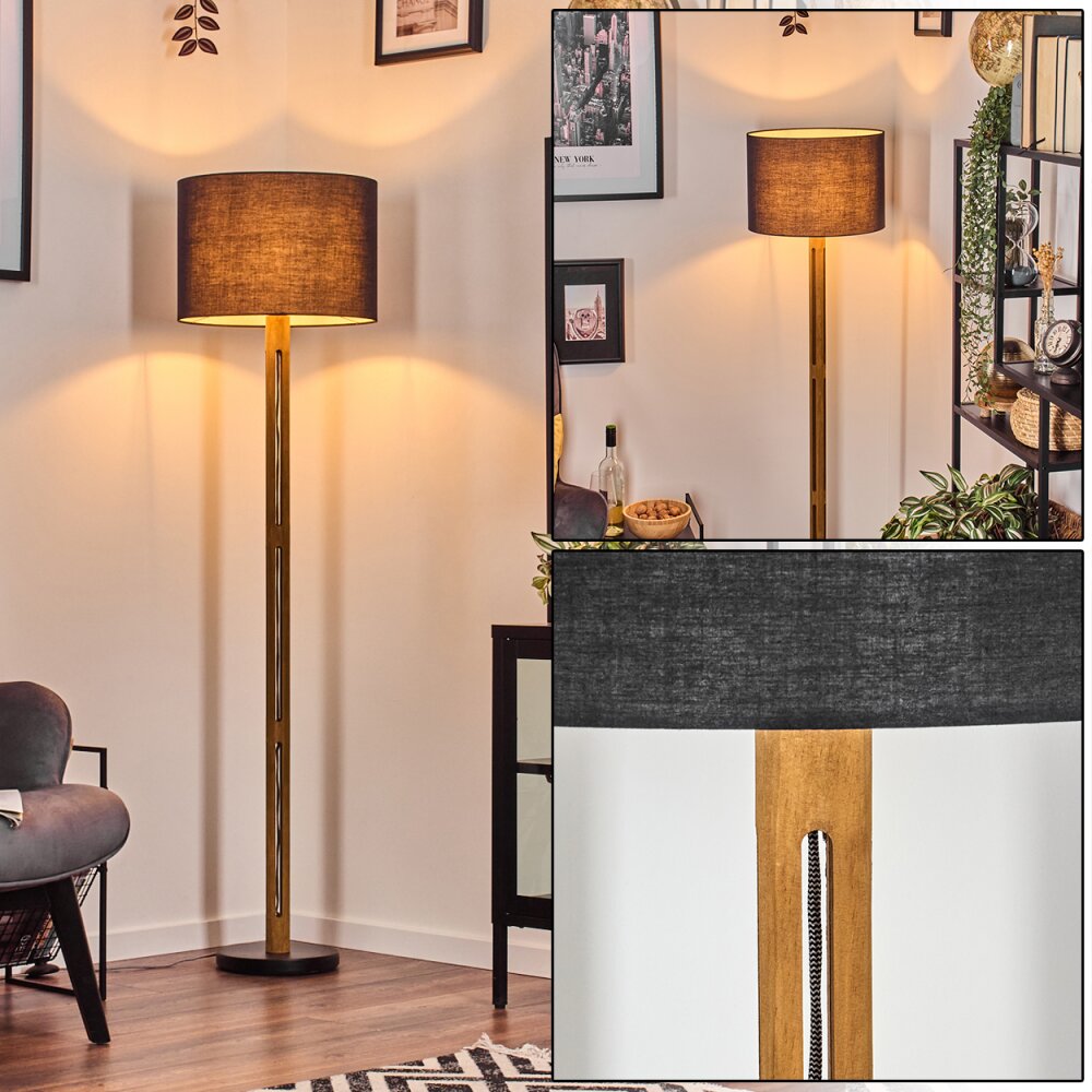 Bassagoda Lampa stojąca Ecru, Czarny, 1-punktowy main product photo