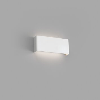 Faro Barcelona Nash Lampa ścienna LED Biały, 1-punktowy