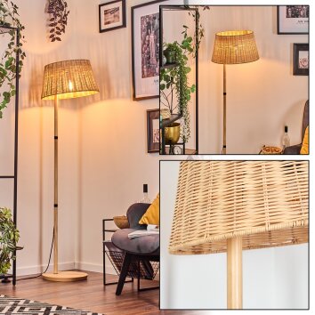 Cavaca lampa stojąca kolory naturalne, 1-punktowy