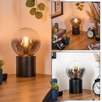 Gastor kula świetlna, lampka biurkowa, lampa stołowa przezroczysty, przydymiony, 1-punktowy