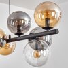 Gastor Lampa wisząca, Kula świetlna, Lampa wisząca W kolorze bursztynu, Przezroczysty, Przydymiony, 10-punktowe