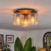 Vireda Lampa sufitowa Czarny, 3-punktowe