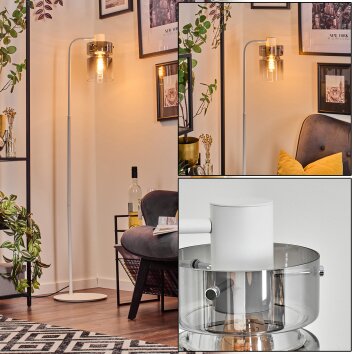 Hasvik Lampa stojąca Biały, 1-punktowy