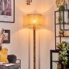 Sabadim lampa stojąca kolory naturalne, czarny, 1-punktowy