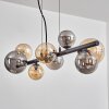 Chehalis lampa wisząca, kula świetlna, lampa wisząca bursztynowy, przydymiony, 8-punktowe